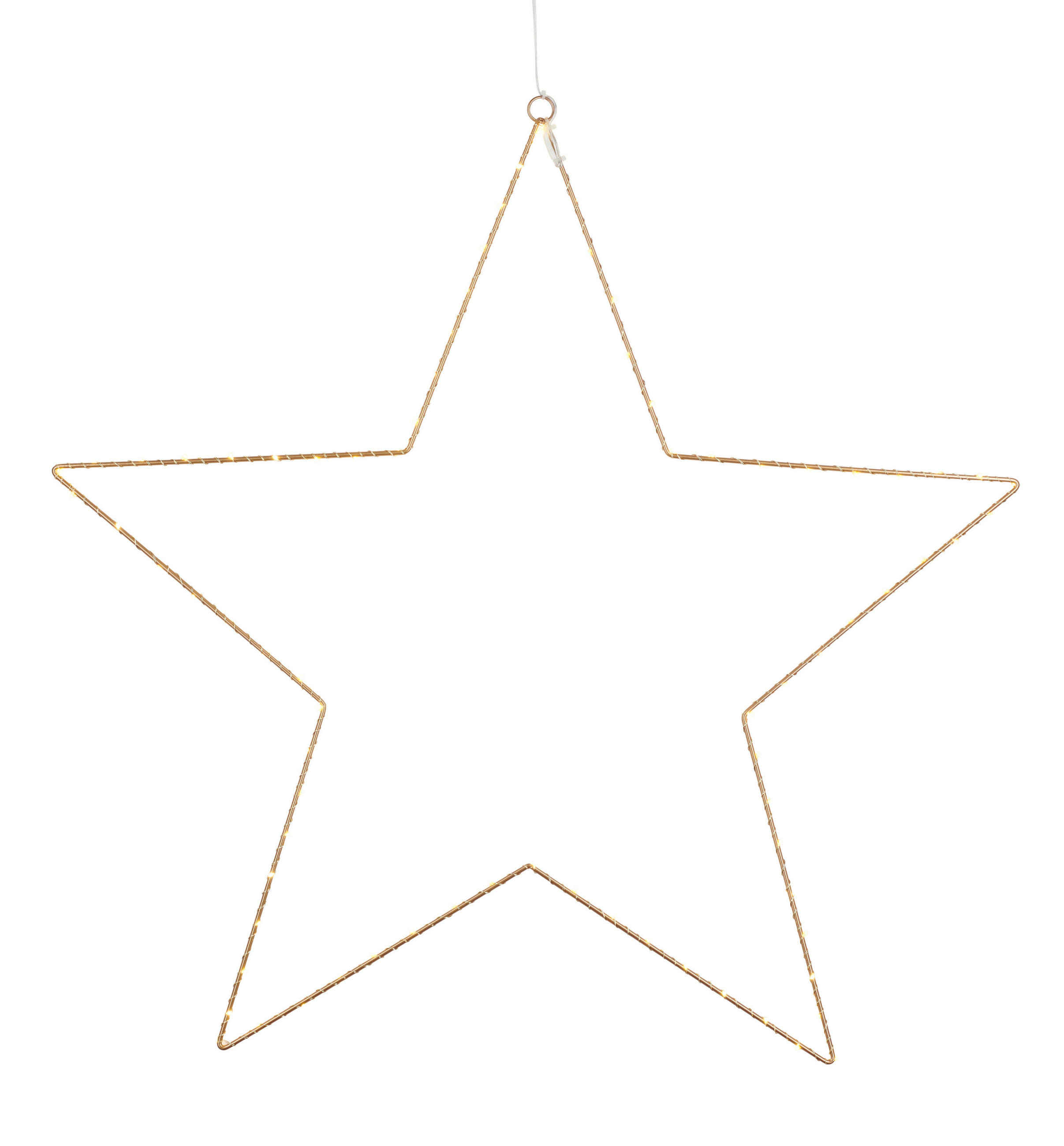LED-DEKOLEUCHTE Christmas   - Goldfarben, KONVENTIONELL, Metall (70cm)