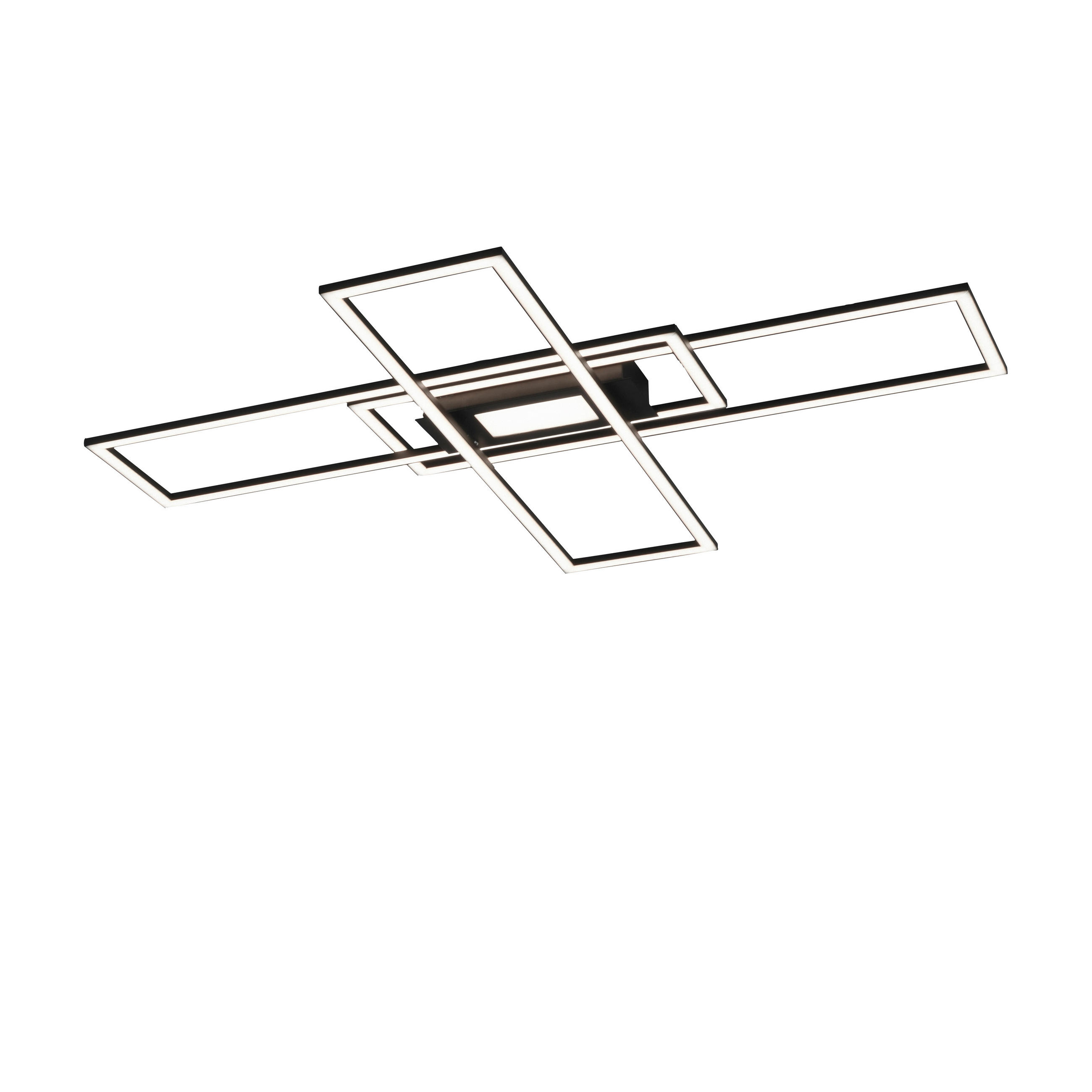 LED SVJETILJKA STROPNA Asmin  - crna, Trend, metal/plastika (99,2/69,4/5,1cm)