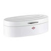 BROTKASTEN - Weiß, Basics, Metall (26/41,5/14cm) - Wesco