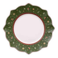 PLITVI KROŽNIK  Toys Delight  keramika  29 cm       - zelena/bela, Design, keramika (29cm) - Villeroy & Boch