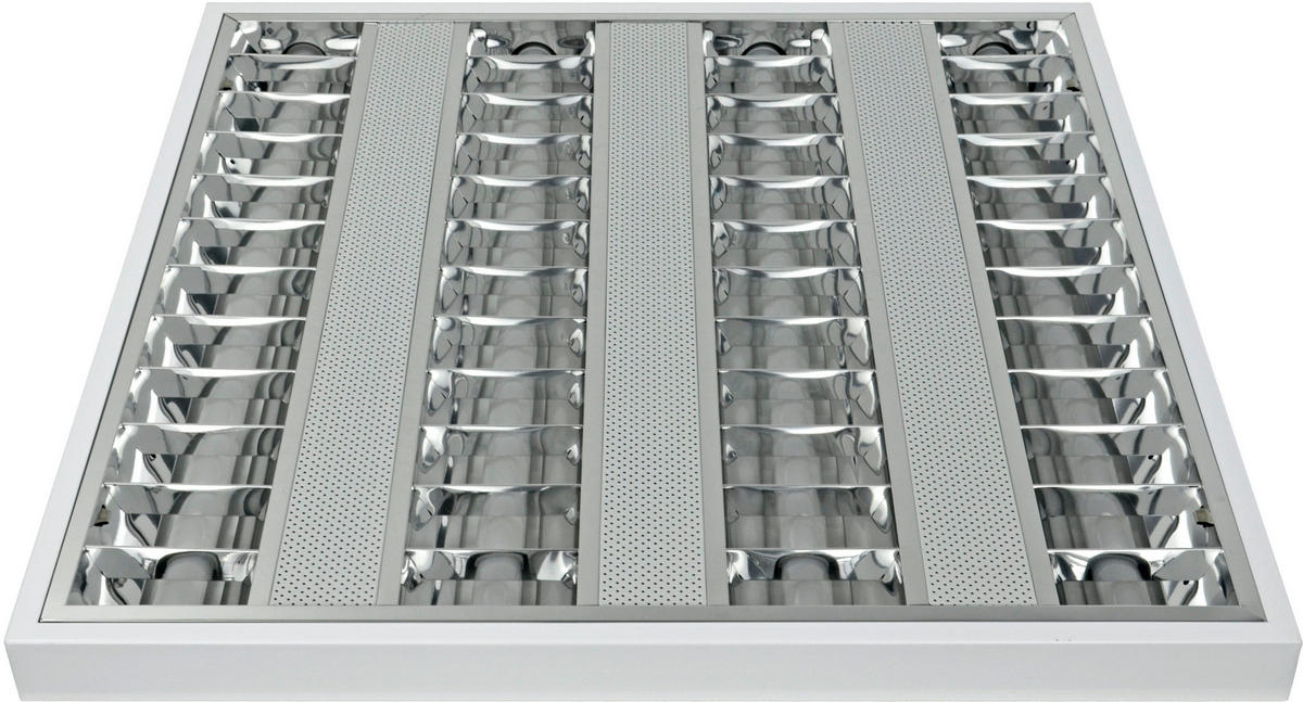 LED-DECKENLEUCHTE Nostal Q LED 62/62/4 cm  - Weiß, Basics, Metall (62/62/4cm)