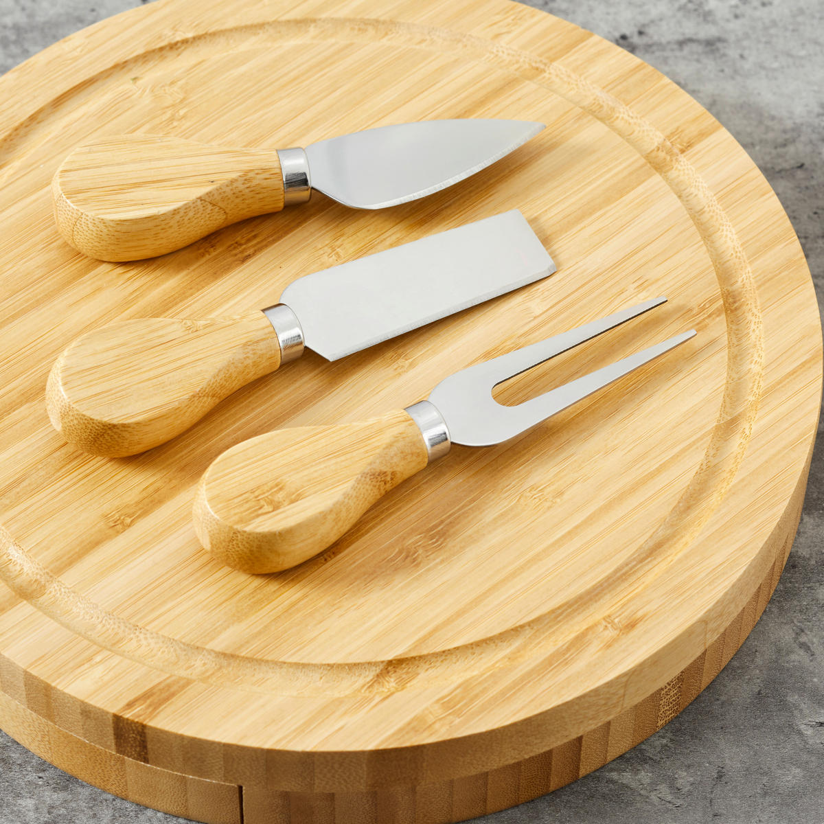 DOSKA NA SERVÍROVANIE 23/23/3,6 cm - hnedá, Basics, drevo (23/23/3,6cm)