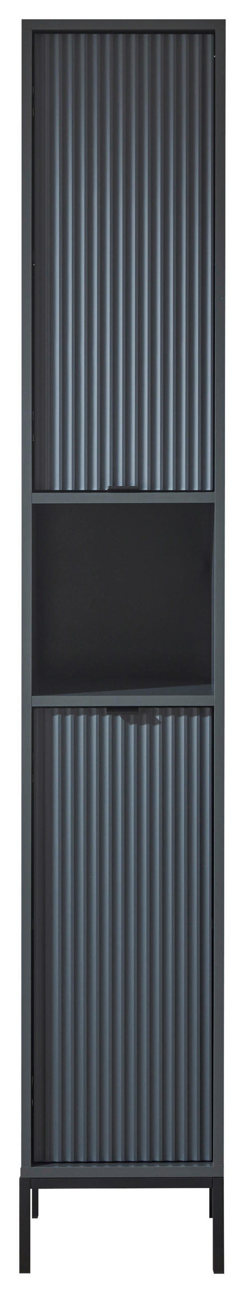 HOCHSCHRANK 32/195/32 cm  - Anthrazit/Grau, MODERN, Holzwerkstoff/Kunststoff (32/195/32cm) - MID.YOU