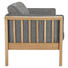 DREISITZER-SOFA in Holz, Textil Grau, Eichefarben - Eichefarben/Grau, Design, Holz/Textil (197/80/82cm) DREISITZER-SOFA in Holz, Textil Grau, Eichefarben - Eichefarben/Grau, Design, Holz/Textil (197/80/82cm)