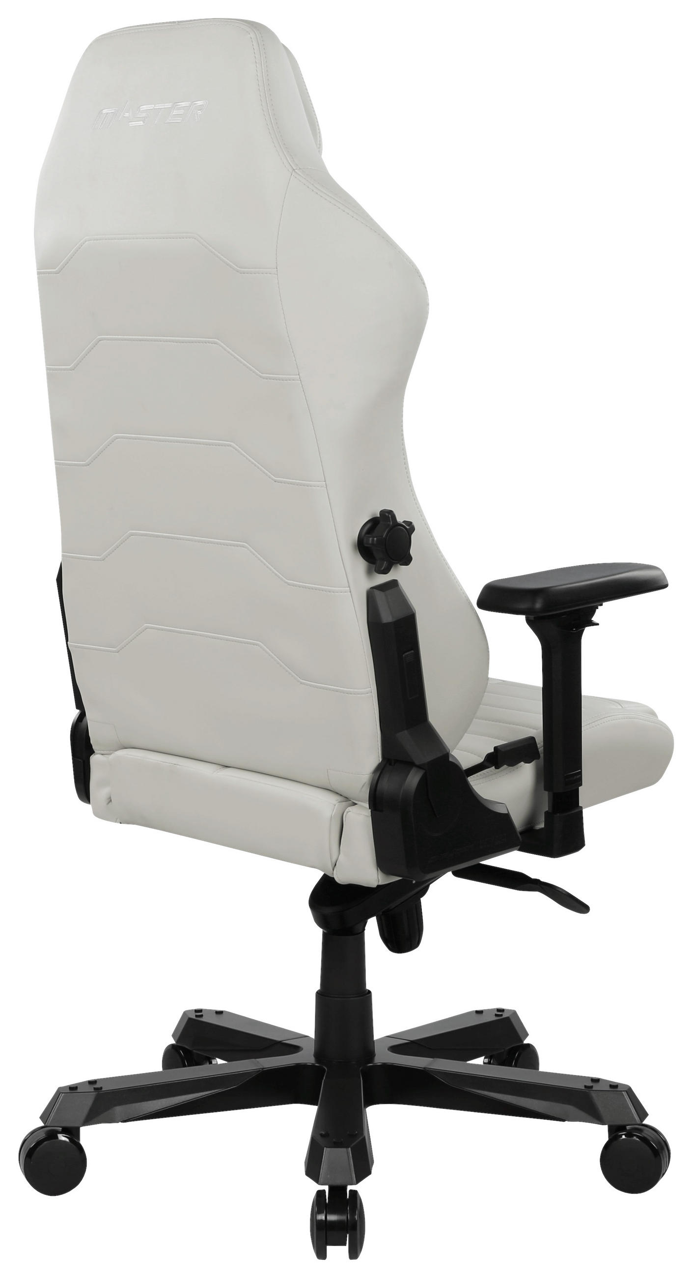 GAMINGSTUHL in Lederlook Schwarz, Weiß - Schwarz/Weiß, LIFESTYLE, Textil/Metall (78/136/78cm) - Dxracer