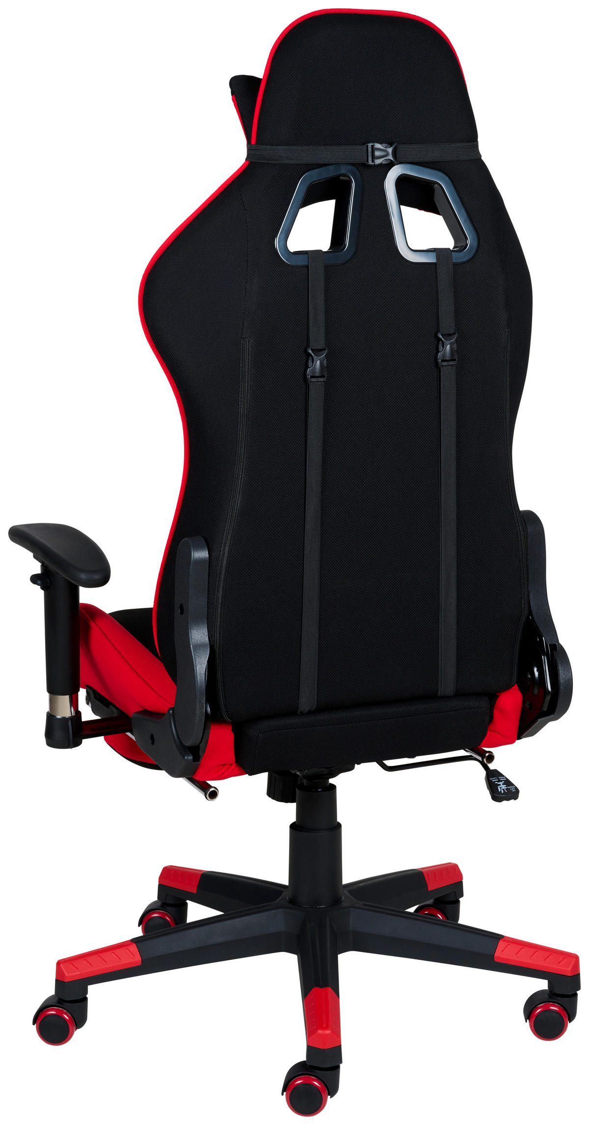 GAMINGSTUHL Rot, Schwarz Metall, Kunststoff, Textil   - Rot/Schwarz, Design, Kunststoff/Textil (67/137/63cm) - Xora