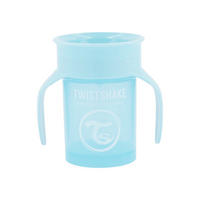 TRINKBECHER  - Blau, Basics, Kunststoff (11/11/8,6cm) - Twistshake