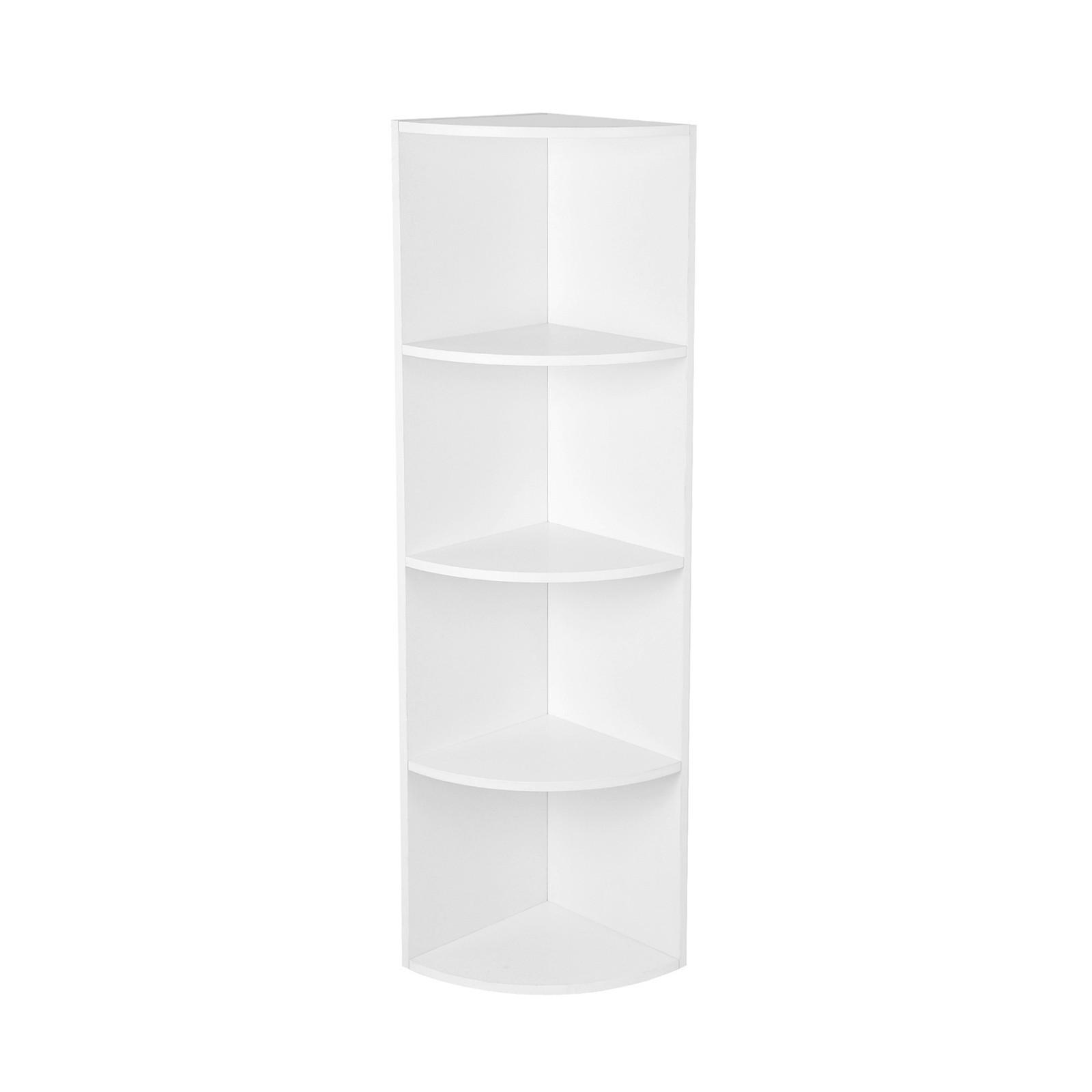 Boxxx ROHOVÝ REGÁL, bílá, 30/129,5/30 cm