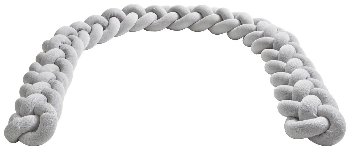 NESTCHENSCHLANGE   14/220 cm  - Silberfarben, Design, Kunststoff/Textil (14/220cm) - Patinio