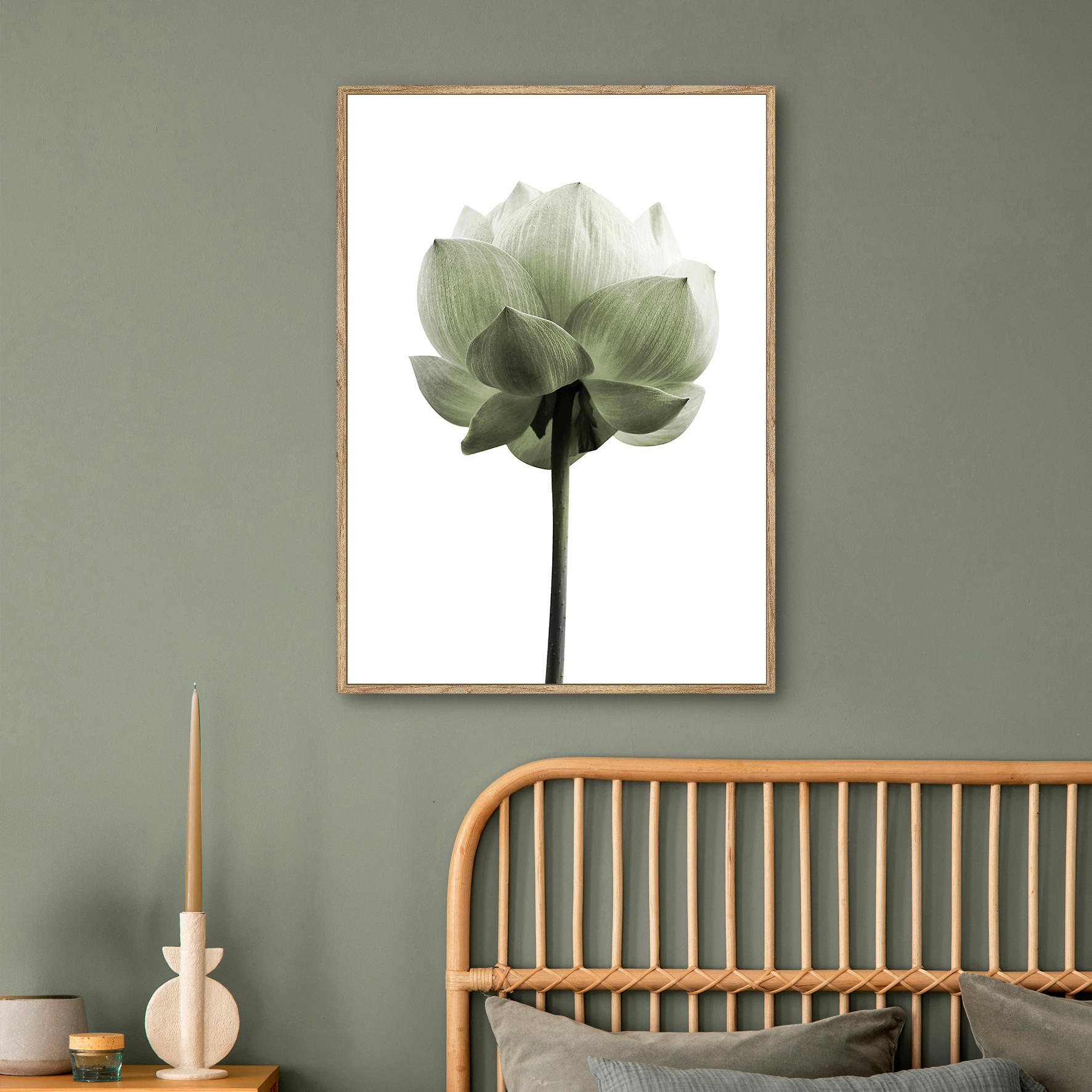 KONSTTRYCK 50/70 cm  - multicolor/ekfärgad, Basics, trämaterial (50/70cm) - Monee