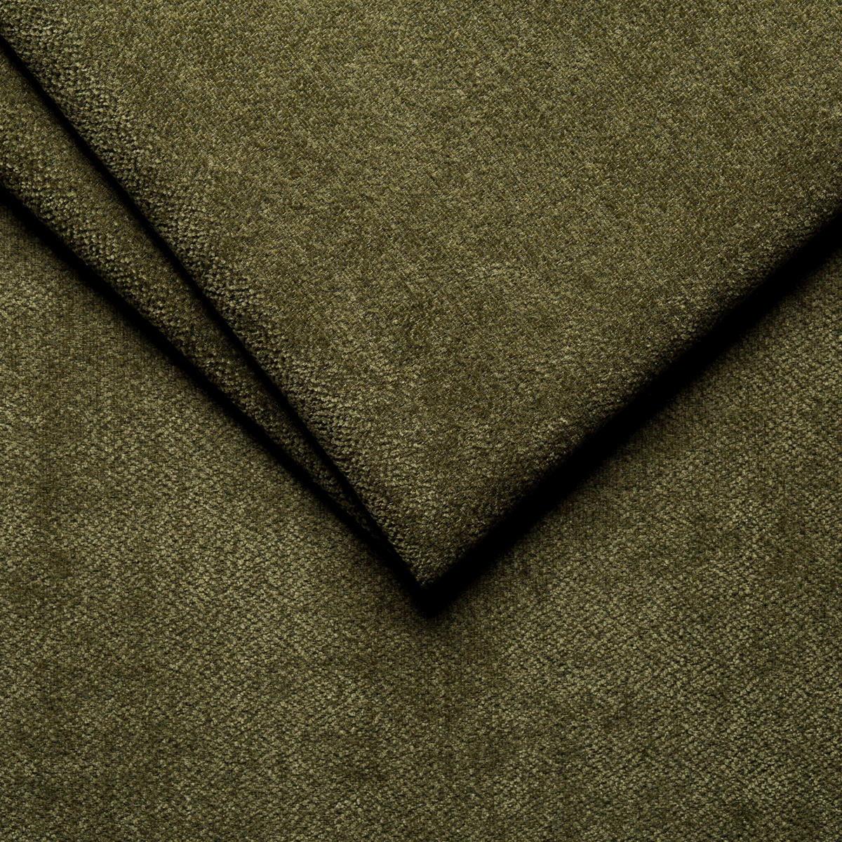 SCHLAFSOFA Flachgewebe Olivgrün  - Schwarz/Olivgrün, Konventionell, Holz/Textil (203/88/102cm) - Novel