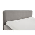 POLSTERBETT 160/200 cm  in Grau  - Eichefarben/Birkefarben, Design, Holz/Textil (160/200cm) - Xora