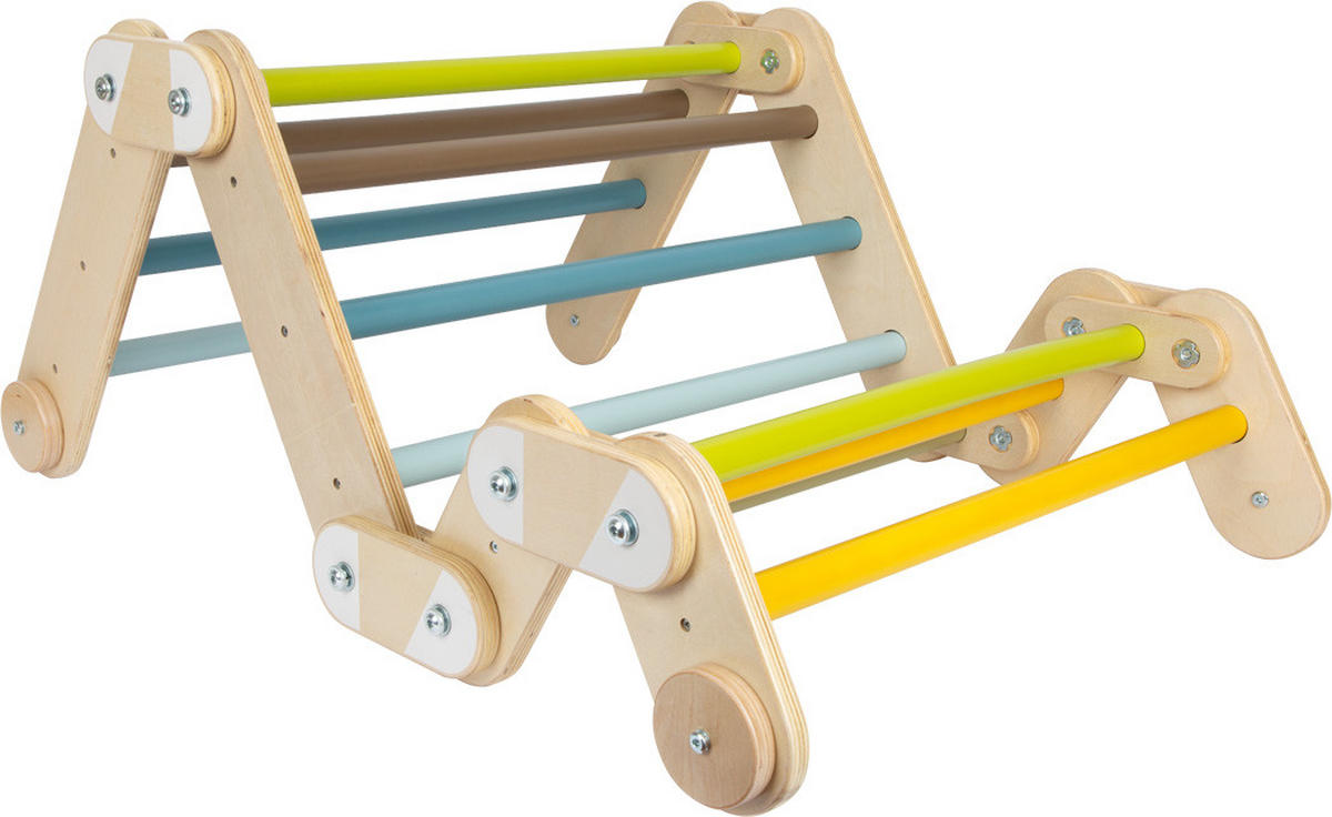 KLETTERDREIECK - Multicolor, Basics, Holz (78/60/67cm) - small foot