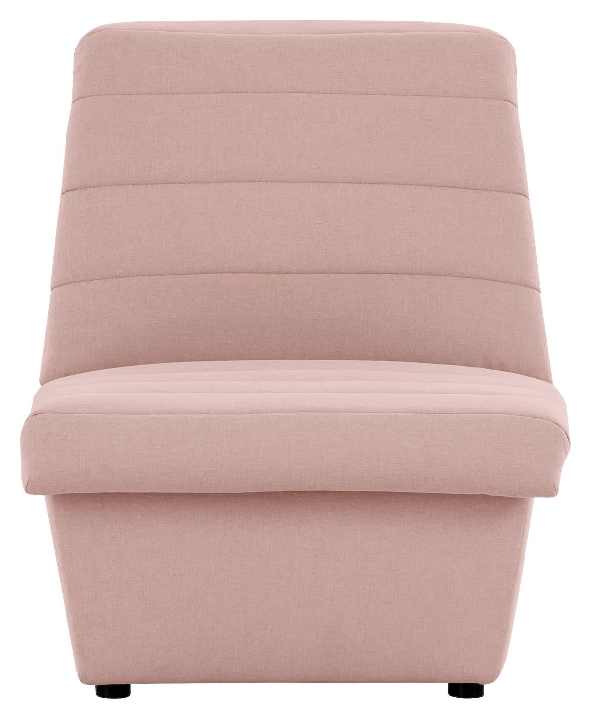 SESSEL Webstoff Rosa    - Schwarz/Rosa, Design, Kunststoff/Textil (72/92/103cm) - LOOKS by W.Joop