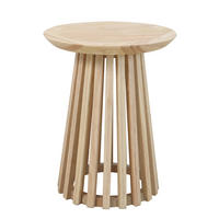 BEISTELLTISCH in Holz 40/40/50 cm  - Naturfarben, Design, Holz (40/40/50cm) - MID.YOU