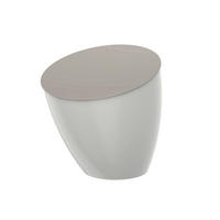 ABFALLSAMMLER Calypso 2,2 L  - Weiß, KONVENTIONELL, Kunststoff (17,5/17,5/18,4cm) - Mepal