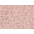 ECKSOFA Rosa Webstoff  - Rosa, Design, Textil/Metall (304/184cm) - Dieter Knoll