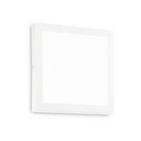 LED-DECKENLEUCHTE Universal Square 40/4 cm   - Weiß, KONVENTIONELL, Kunststoff/Metall (40/4cm) - Ideal Lux