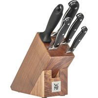 MESSERBLOCK Spitzenklasse Plus 6-teilig  - Edelstahlfarben/Braun, Basics, Holz/Metall (36/19,5/14,5cm) - WMF