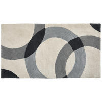 BADEMATTE Grau 80/150 cm  - Grau, Kunststoff/Textil (80/150cm) - Esposa