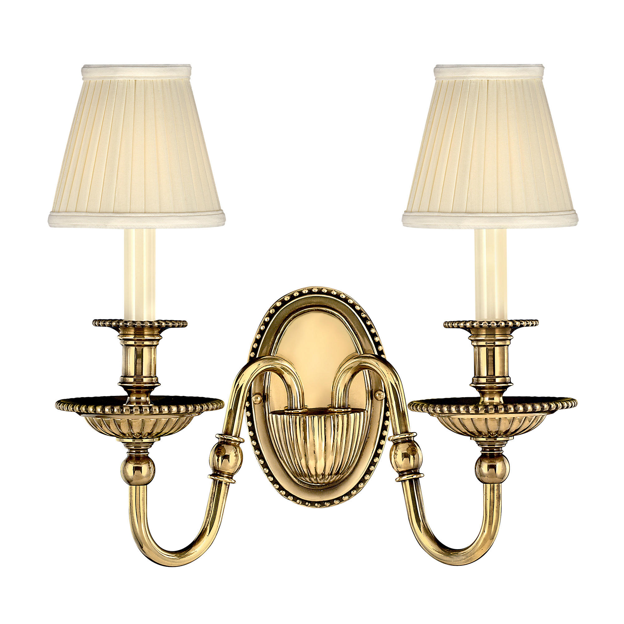 WANDLEUCHTE - Messingfarben, Konventionell, Metall (34.2/27/23.3cm) - Elstead Lighting