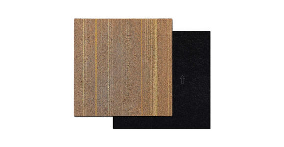TEPPICHFLIESE - Beige, Basics, Kunststoff/Textil (50/50cm) - Esposa