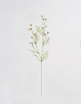 MŰNÖVÉNY - fehér/zöld, Basics, műanyag