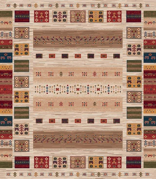 Novel TKANÝ KOBEREC, 120/170 cm, viacfarebná