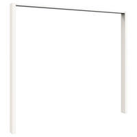 PASSEPARTOUTRAHMEN 256/240/12 cm   - Weiß, KONVENTIONELL, Holzwerkstoff (256/240/12cm) - Venda