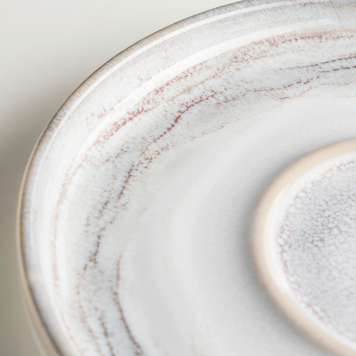 KAFFEESERVICE TIEFER SEE 12-teilig  - Hellgrau/Weiß, Basics, Keramik - Gipfelstück