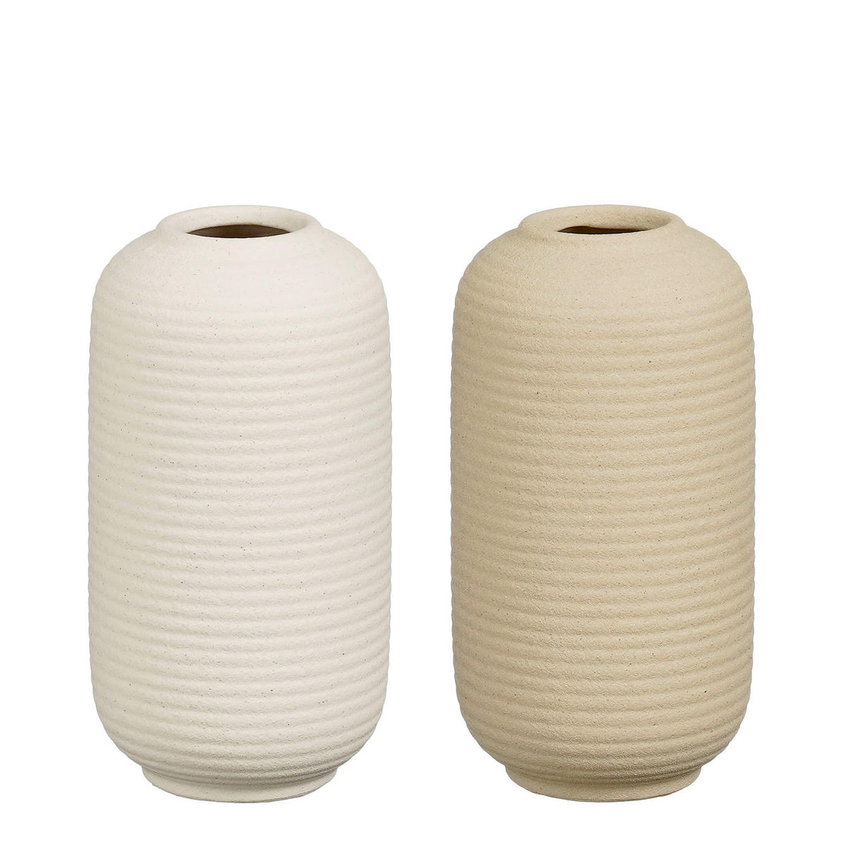VAZA     keramika  - bež, Osnovno, keramika (8.5/8.5/16cm)
