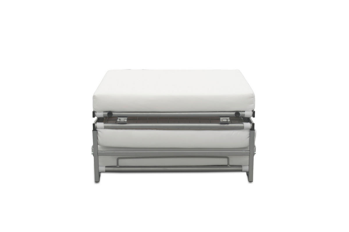 HOCKER 700 053 Mikrofaser Khaki  - Khaki, Basics, Textil (77/43/72cm) - Livetastic