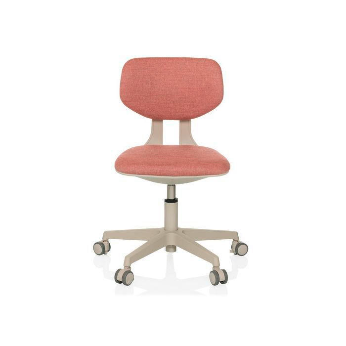JUGENDDREHSTUHL Rosa  - Creme/Rosa, MODERN, Kunststoff/Textil (52/70 - 79/52cm) - MID.YOU