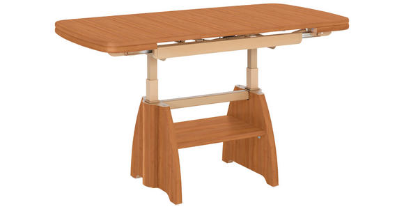 COUCHTISCH Kirschbaum furniert 90-131/65/56-75 cm rechteckig Kirschbaumfarben  - Kirschbaumfarben, KONVENTIONELL, Holzwerkstoff/Metall (90-131/65/56-75cm) - Venda