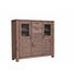 HIGHBOARD 160/140/45 cm - Sandfarben/Akaziefarben, LIFESTYLE, Glas/Holz (160/140/45cm) - Landscape HIGHBOARD 160/140/45 cm - Sandfarben/Akaziefarben, LIFESTYLE, Glas/Holz (160/140/45cm) - Landscape