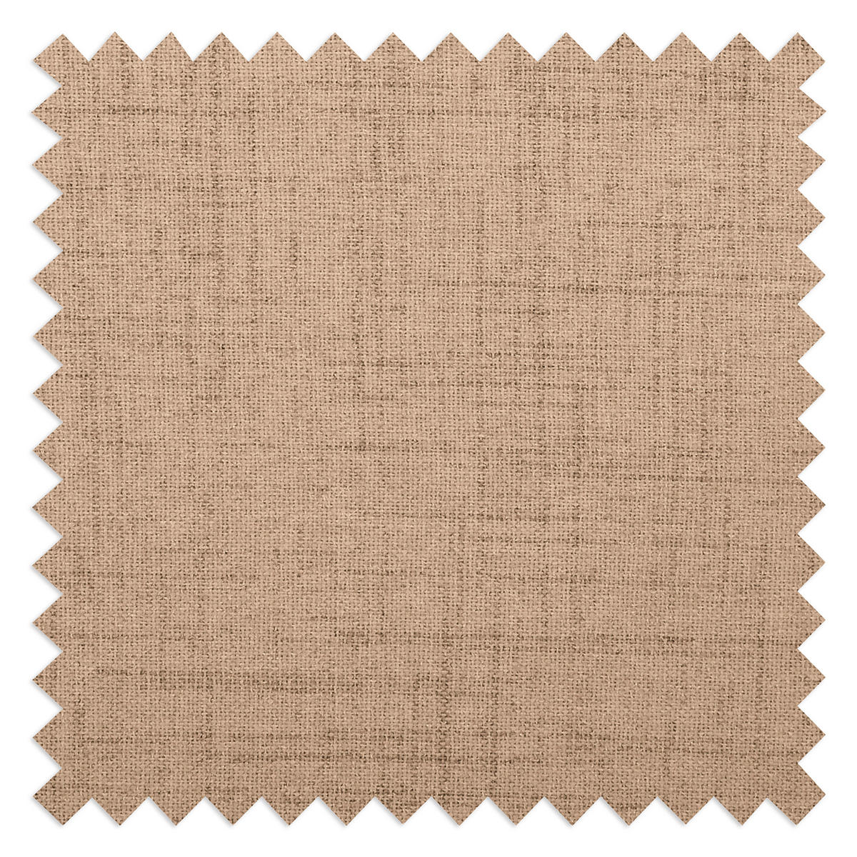 ECKSOFA in Textilgeflecht Beige  - Wengefarben/Beige, Design, Holz/Textil (257/174cm) - Livetastic