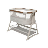BEISTELLBETT Iora Plus  - Creme, Basics, Naturmaterialien/Kunststoff (61,3/68,3-77,4/91cm) - Maxi-Cosi