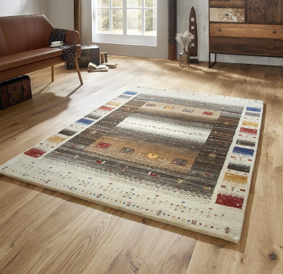 ORIENTTEPPICH 80/250 cm How Are You? Beige  - Beige, LIFESTYLE, Textil (80/250cm) - Cazaris