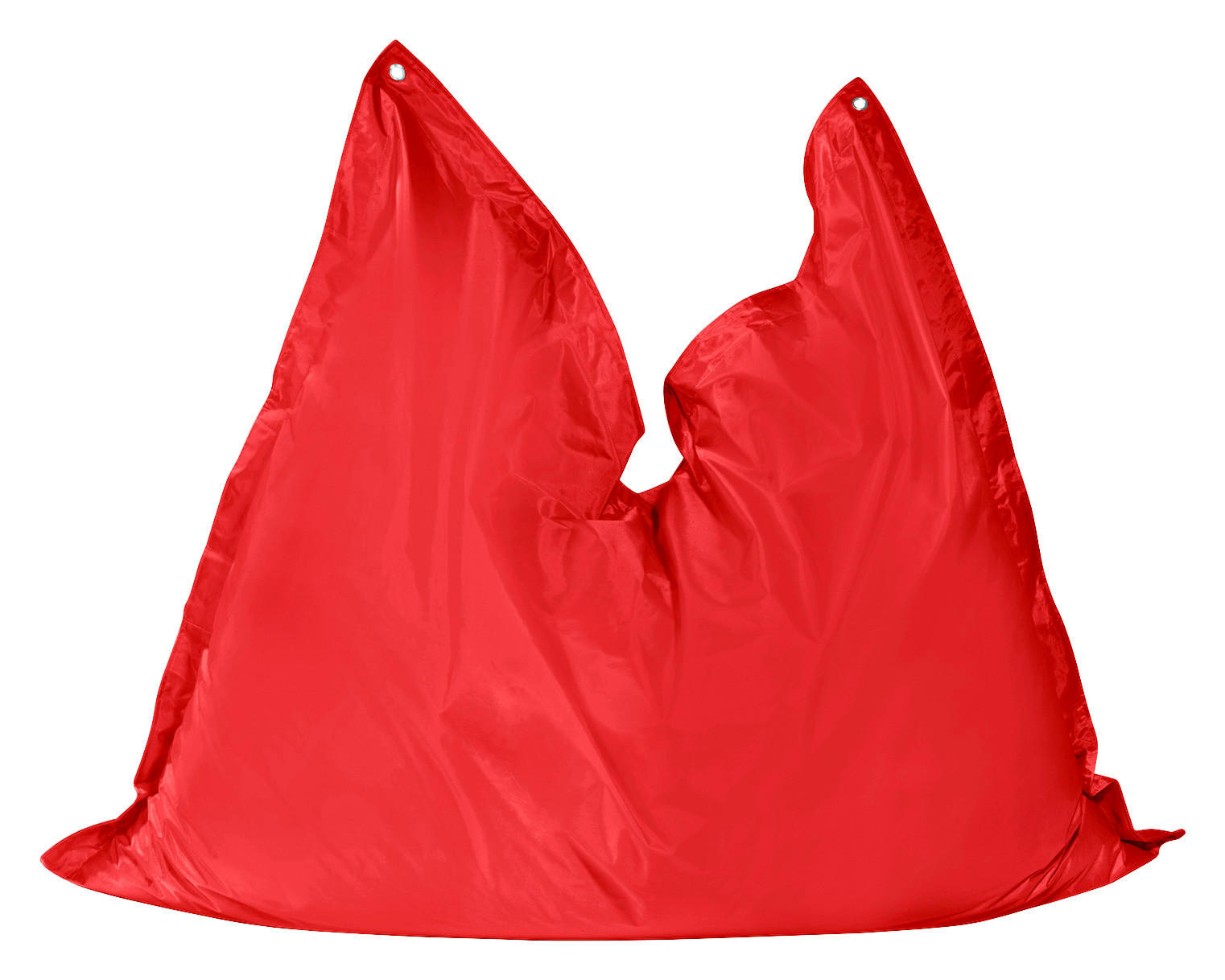SITZSACK Uni - Rot, Basics, Kunststoff (140/30/170cm) - MID.YOU