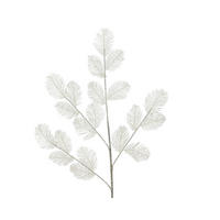 Ramură Decorativă - alb, Basics, plastic (15,00/0,50/72,00cm)