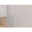 SCHWEBETÜRENSCHRANK 271/223/68 cm 3-türig Grau  - Grau, KONVENTIONELL, Glas/Holzwerkstoff (271/223/68cm) - Novel