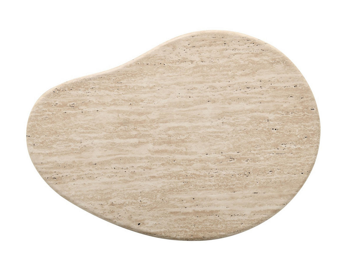 COUCHTISCH 64/45/38 cm Freiform Kaschmir  - Kaschmir/Walnussfarben, Design, Holzwerkstoff (64/45/38cm) - MID.YOU