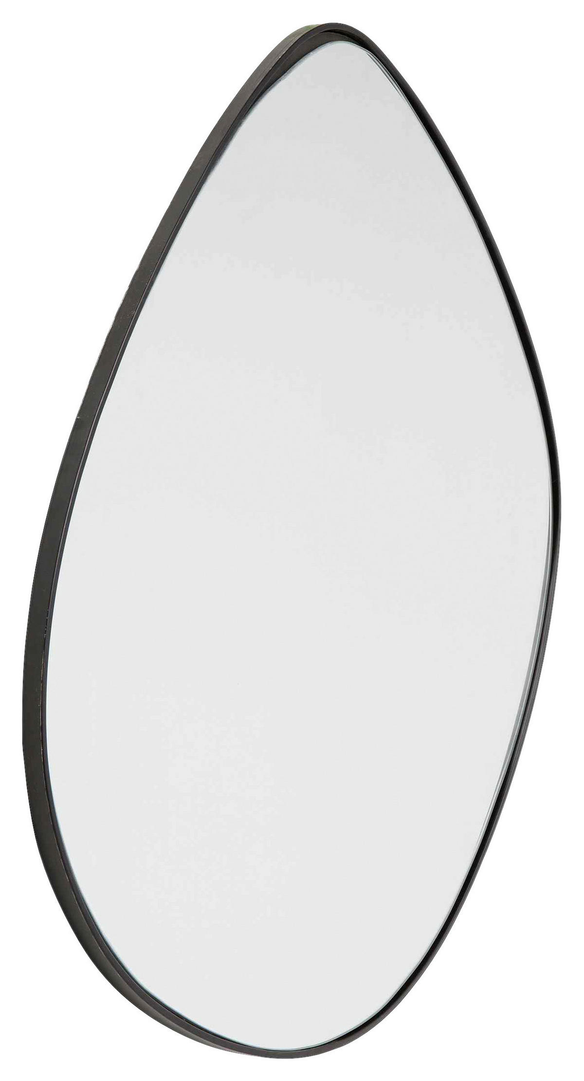 WANDSPIEGEL 71,5/70,5/1,5 cm    in organisch  - Anthrazit, Trend, Glas/Holzwerkstoff (71,5/70,5/1,5cm) - Kare-Design