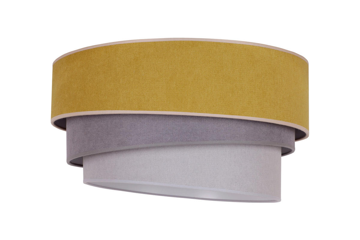 DECKENLEUCHTE Pastell 45/25 cm   - Multicolor, Design, Textil (45/25cm)