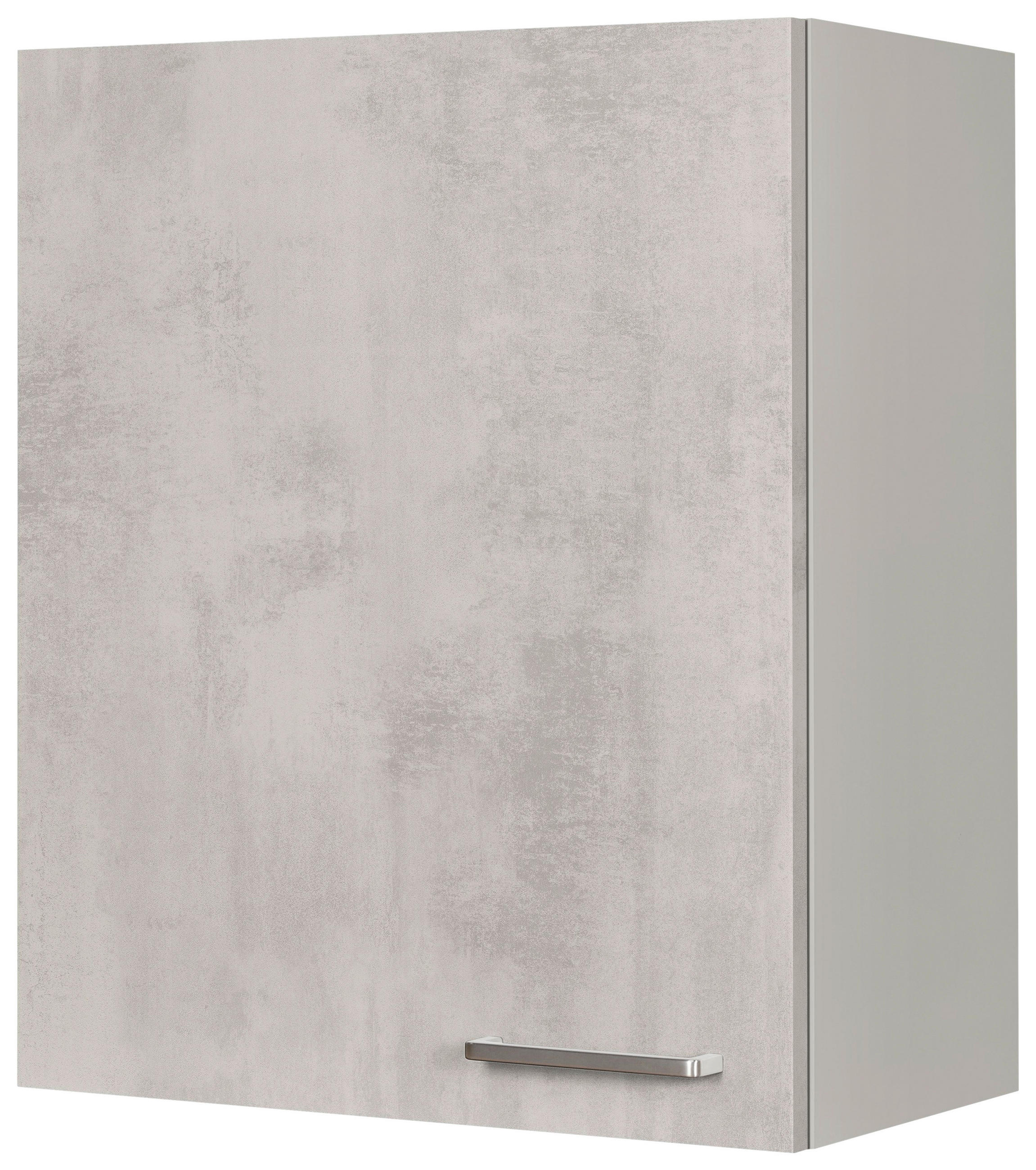 KÜCHENOBERSCHRANK 60/72/35 cm  in Hellgrau  - Edelstahlfarben/Hellgrau, MODERN, Holzwerkstoff (60/72/35cm) - Nobilia