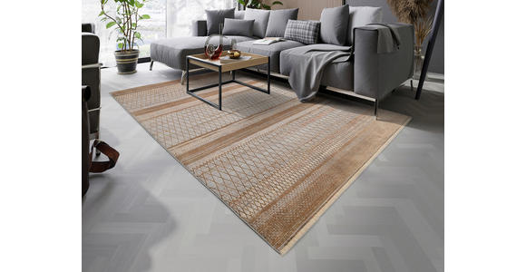 WEBTEPPICH 80/150 cm Tinto Maestro Braun  - Braun, Design, Textil (80/150cm) - Dieter Knoll