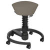 BÜROHOCKER 55/45,66/55 cm  - Beige/Schwarz, Basics, Textil/Metall (55/45,66/55cm) - Aeris