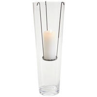 PODLAHOVÁ VÁZA, sklo, 50 cm - čiré, Basics, sklo (17/50cm) - Leonardo