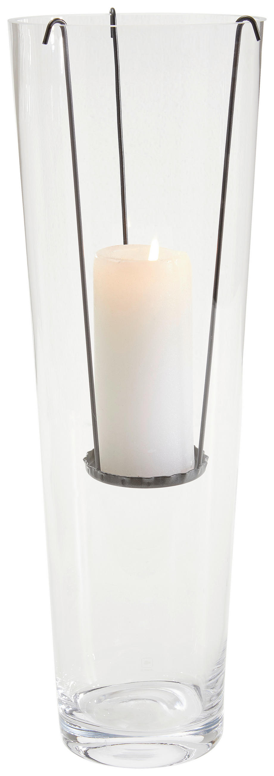 PODLAHOVÁ VÁZA, sklo, 50 cm - čiré, Basics, sklo (17/50cm) - Leonardo