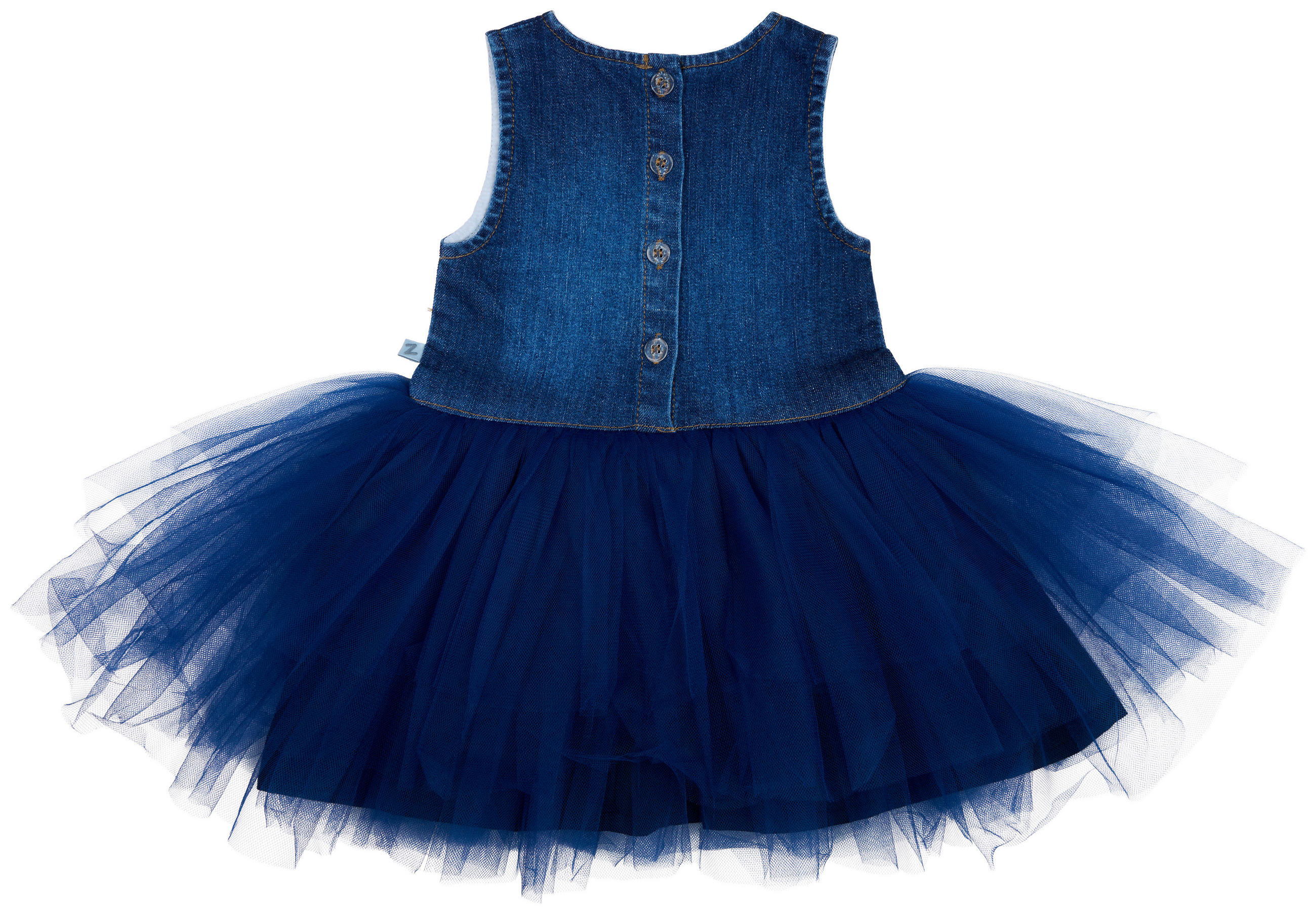 KLEID  - Dunkelblau, Basics, Textil (74null) - Patinio